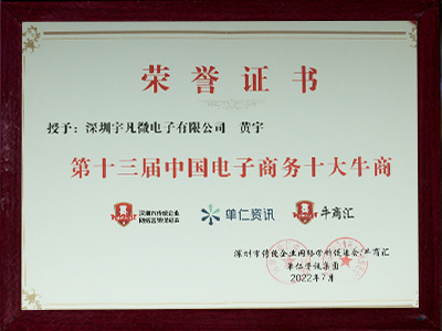 第三十屆中國(guó)電子商務(wù)十大牛商