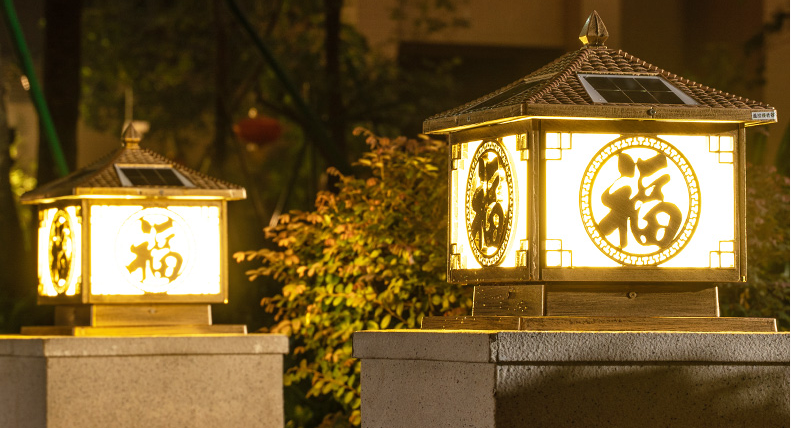 太陽能柱頭燈方案開發(fā)